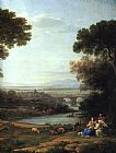 The Rest on the Flight into Egypt by Claude Lorrain